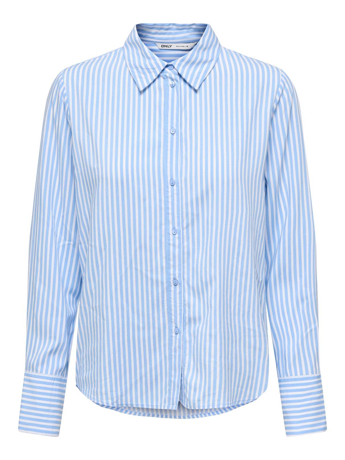ONLY Chemise Berit LS Femme bleu azur