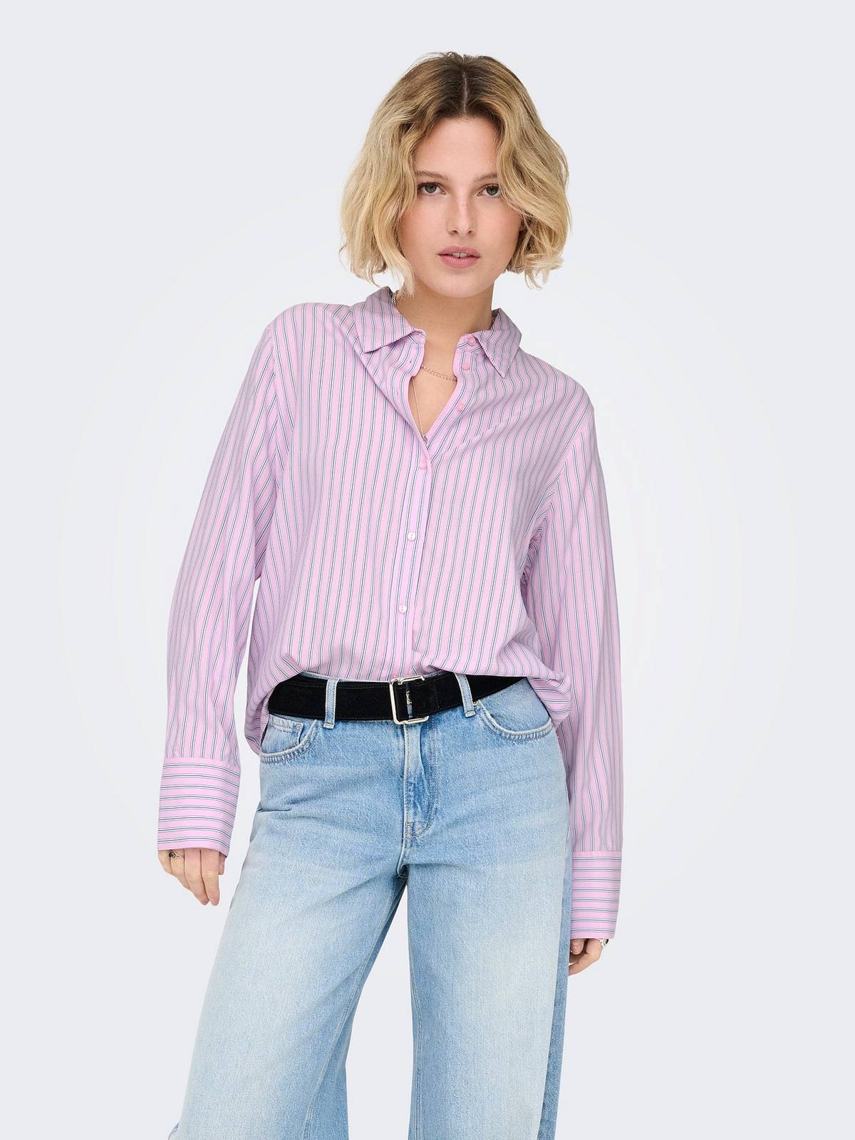 ONLY Chemise Berit LS Femme rose Photo 4