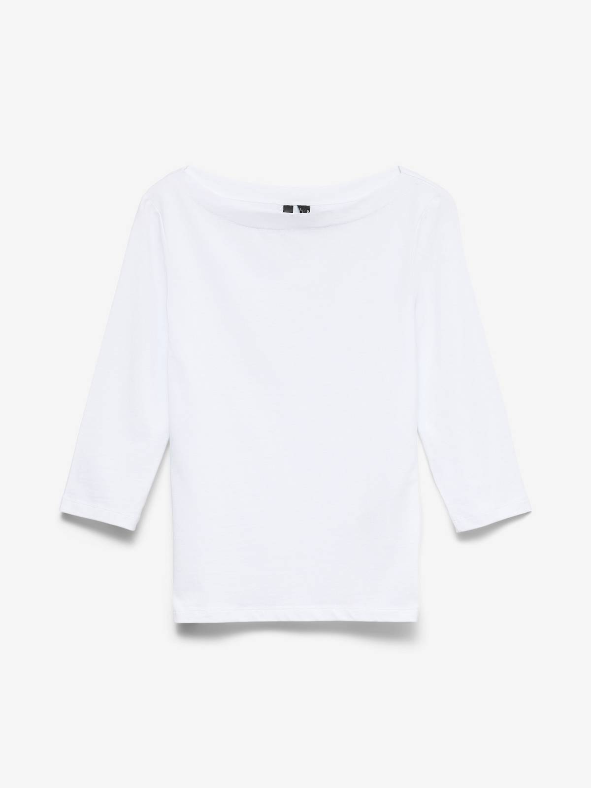 VERO MODA Panda Modal 3/4 Oberteil Damen weiß