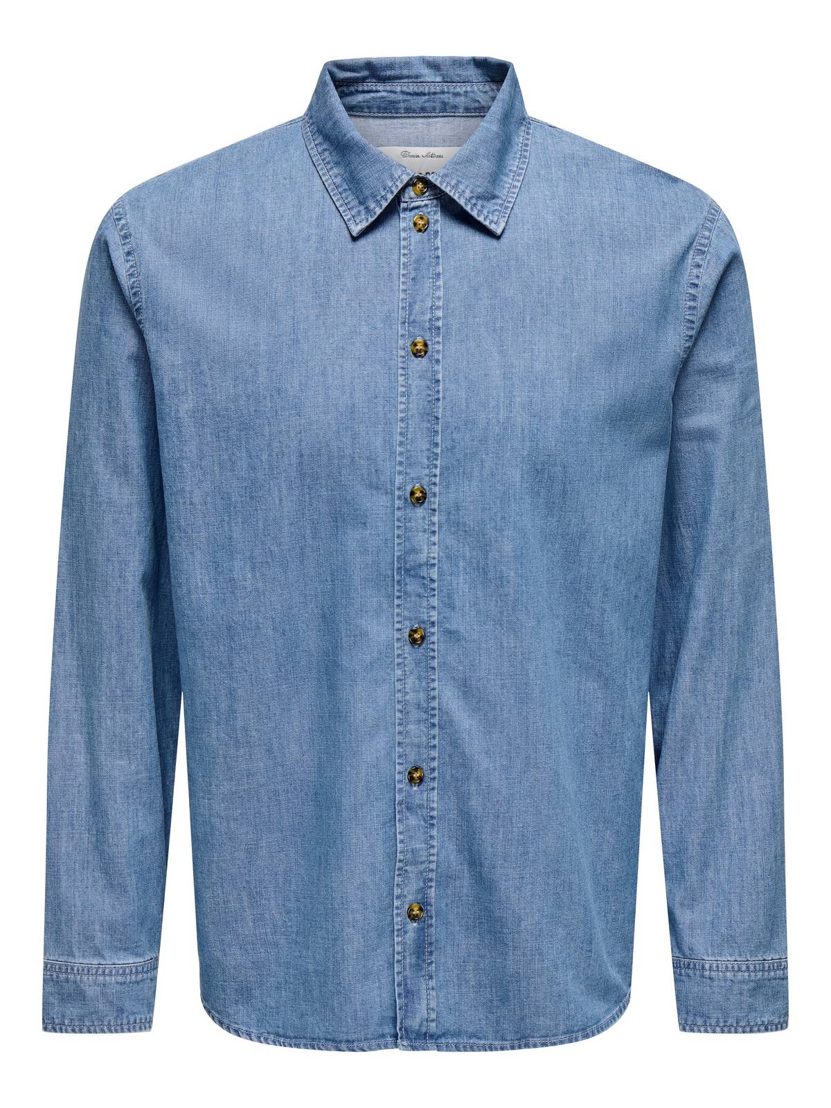 ONLY & SONS Sean York Denim Shirt Uomo jeans
