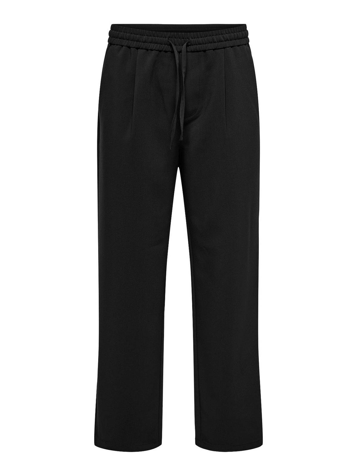 ONLY &amp; SONS Will 0292 Loose String Pant Uomo nero Foto 1