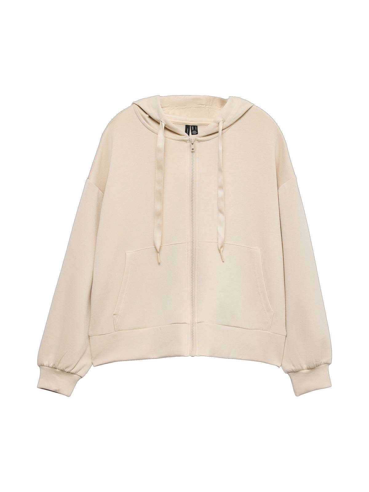 VERO MODA Haly LS Zip Hoodie Femme blanc