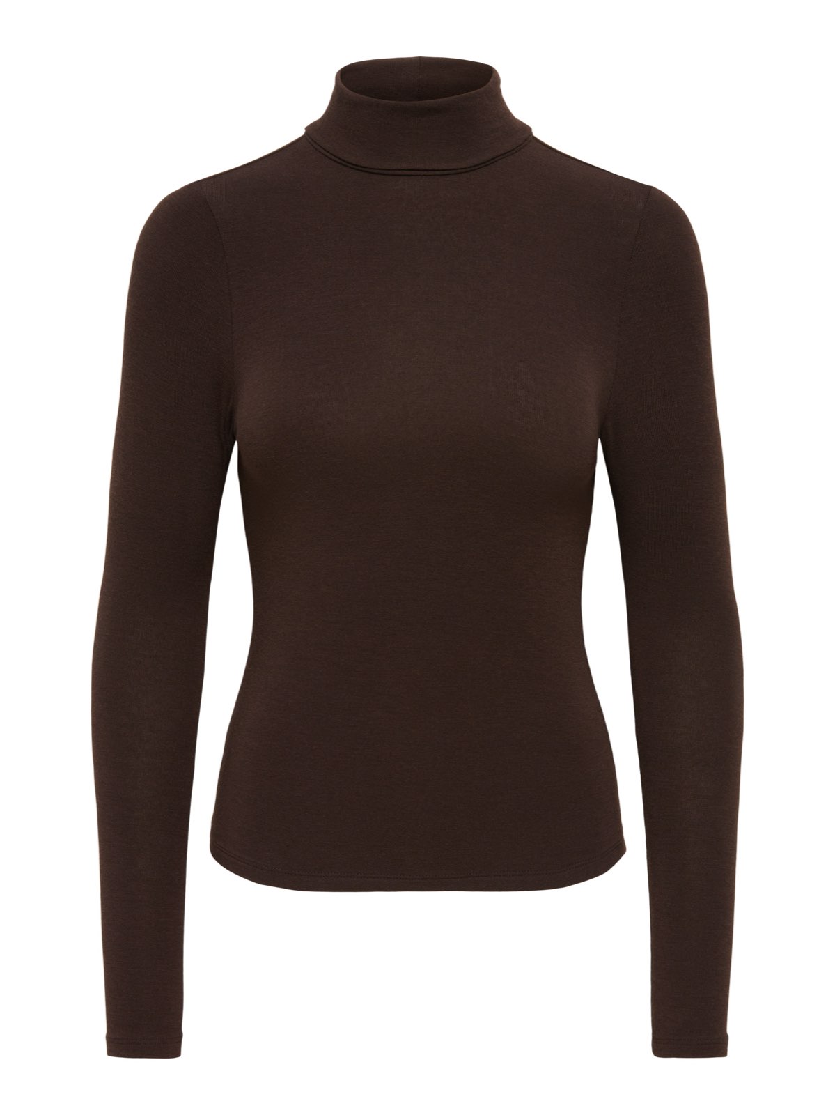 ONLY Haut à col roulé Glamoue Femme marron