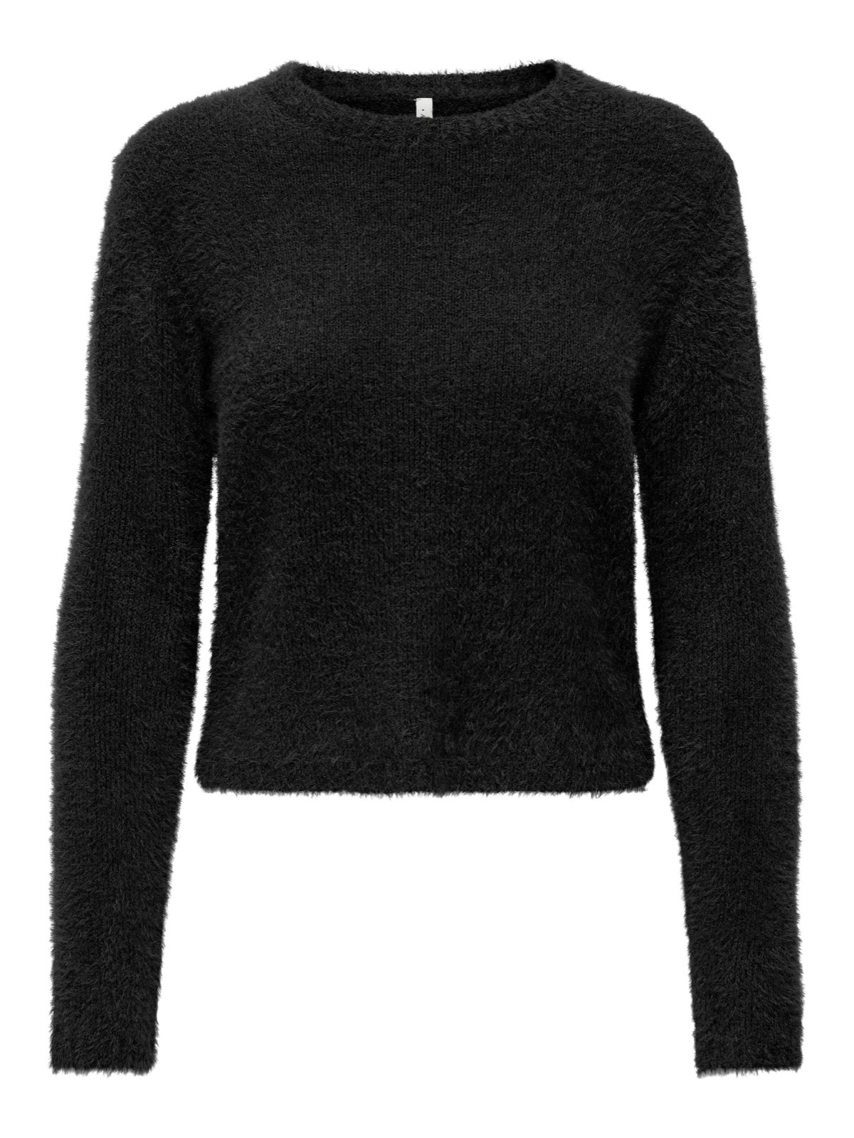 ONLY Pull à col rond Kerry Piumo Femme noir