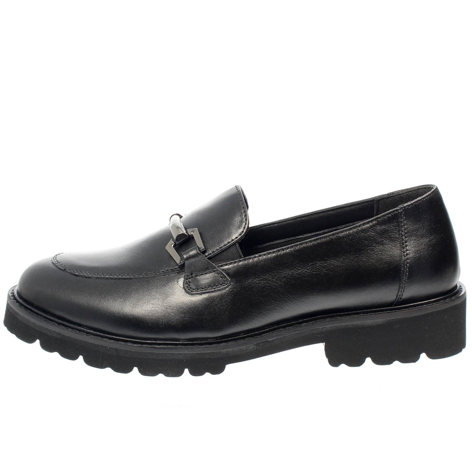 RAME Beverly - Mocassins en cuir Femme noir Photo 3