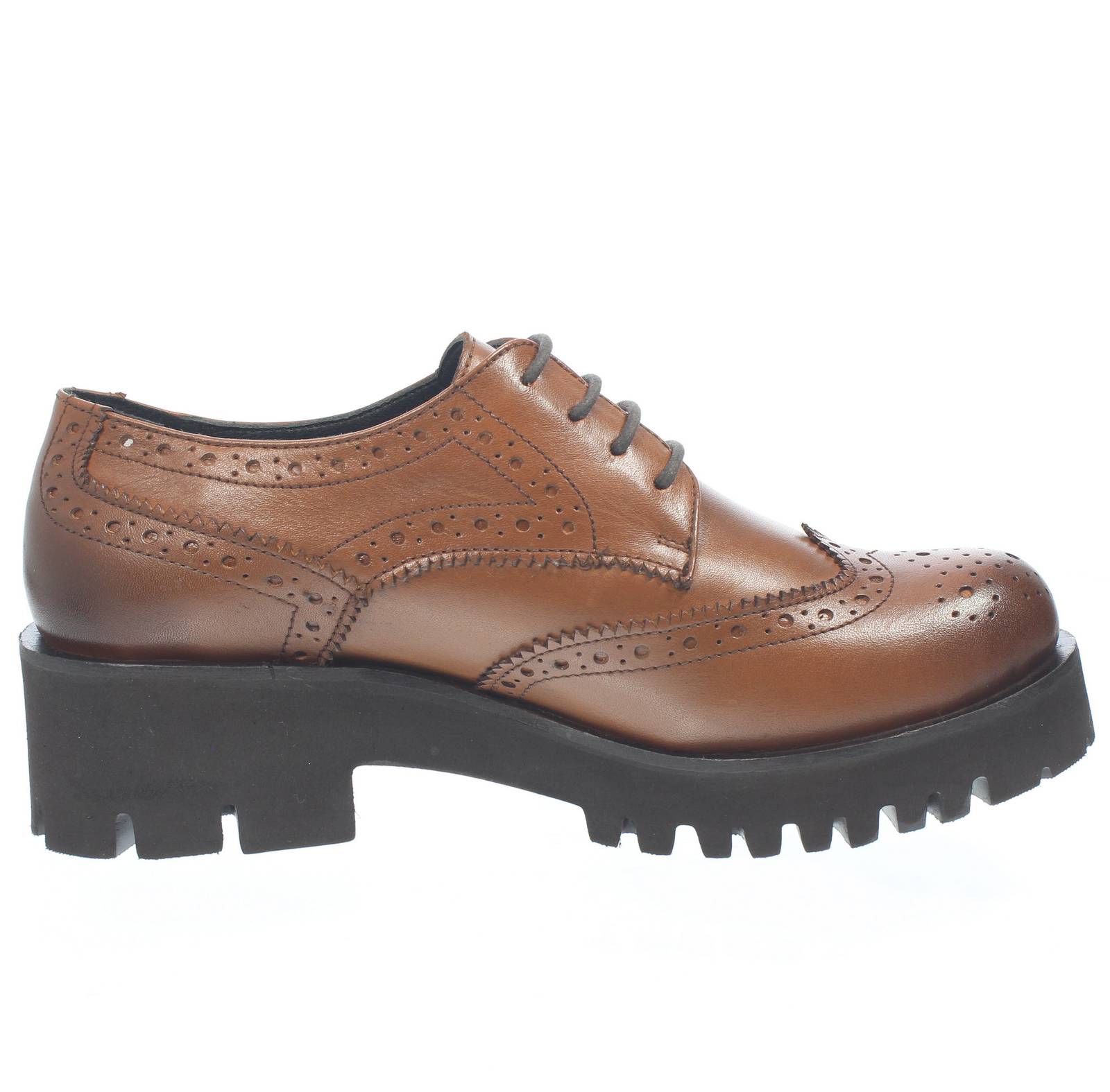 RAME Rock - Lacets en cuir Carrarmato Femme marron Photo 2