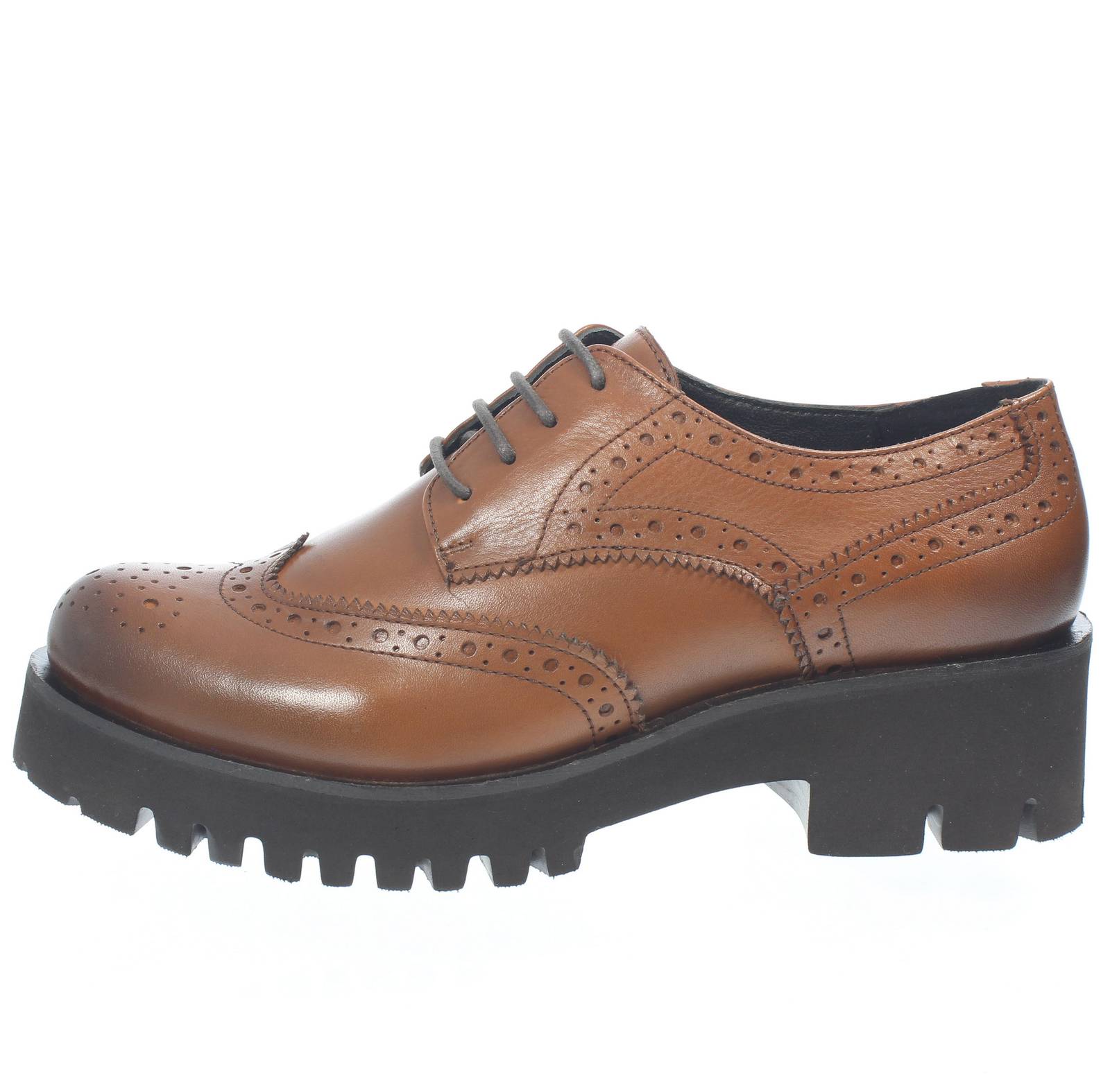 RAME Rock - Lacets en cuir Carrarmato Femme marron Photo 3