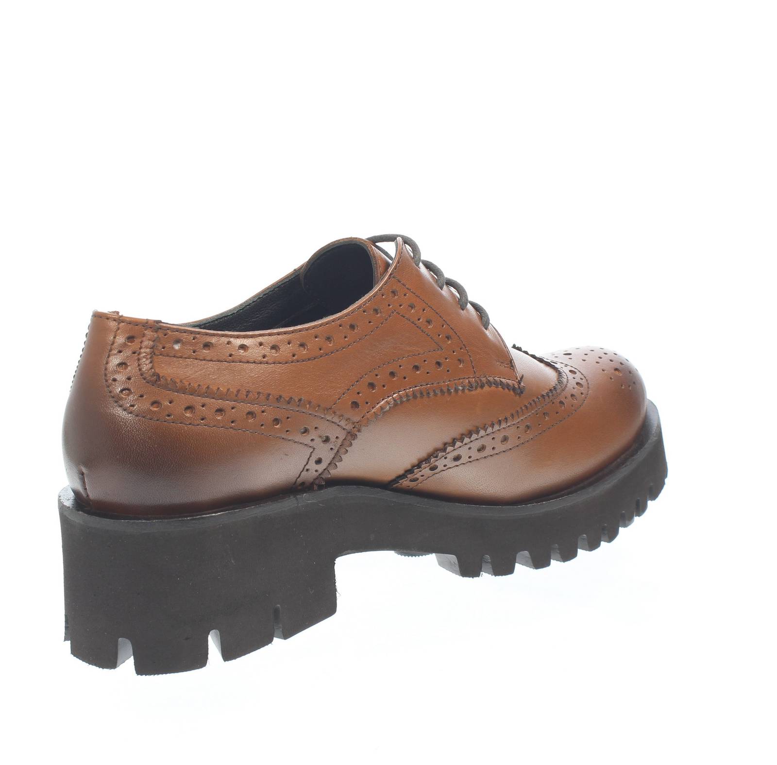 RAME Rock - Lacets en cuir Carrarmato Femme marron Photo 4