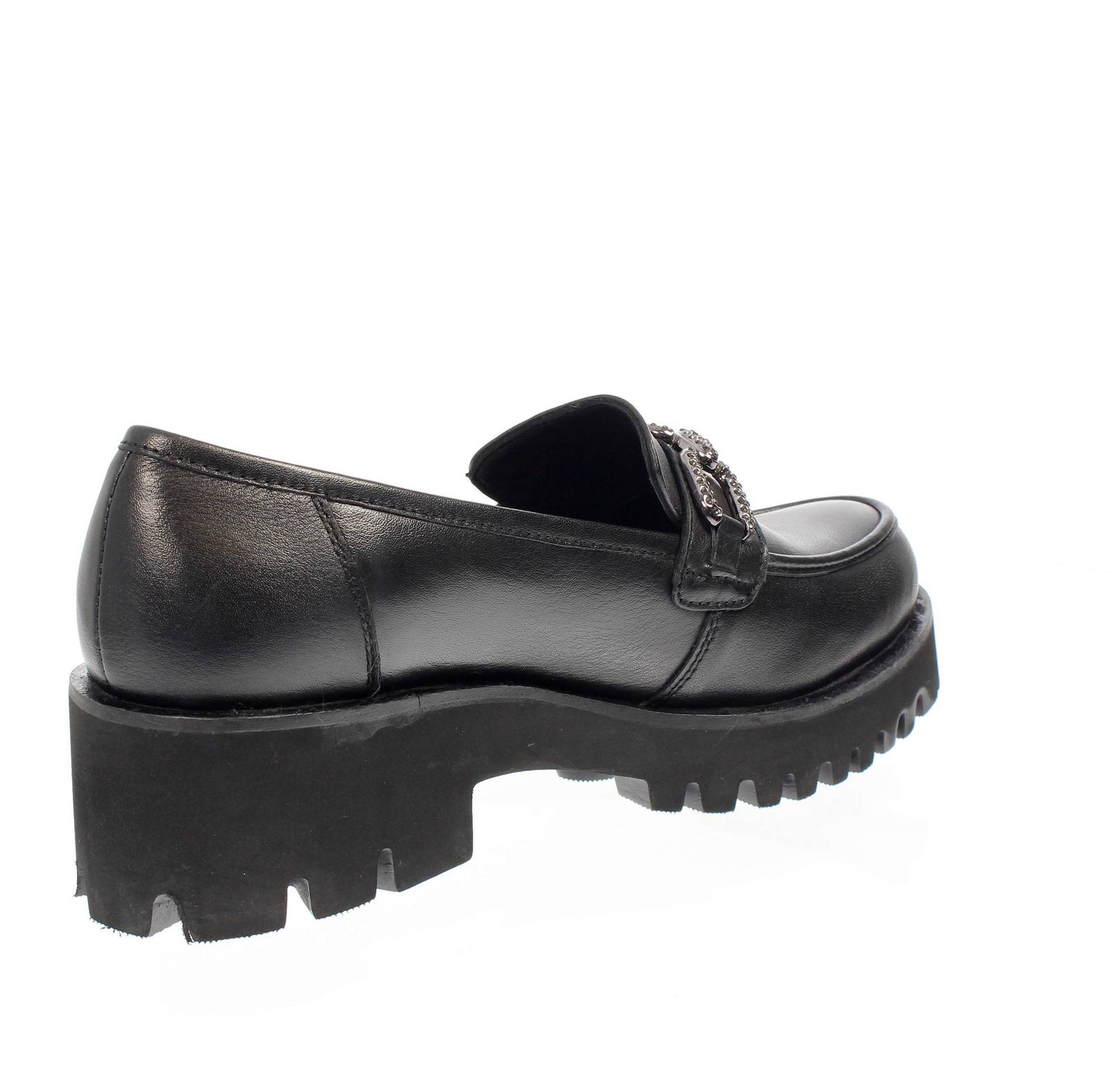 RAME Rock - Mocassins en cuir Carrarmato Femme noir Photo 4