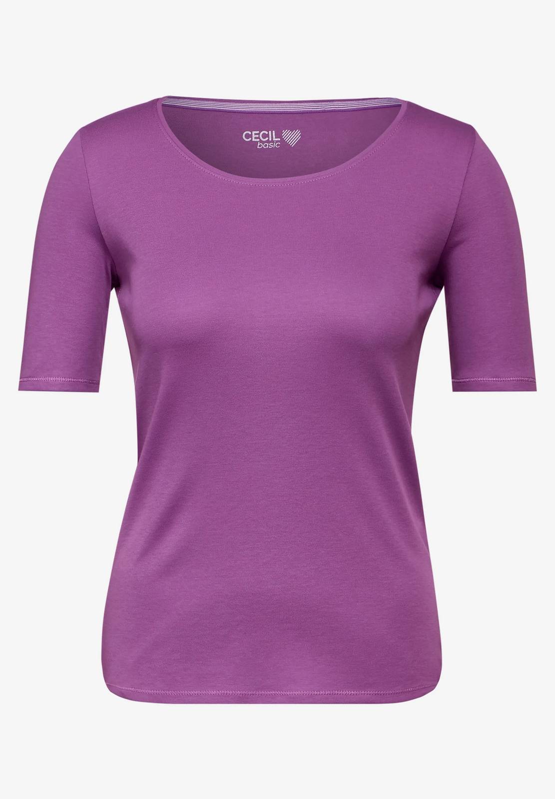 CECIL Style Lena - T-Shirt mit kurzen Ärmeln Damen violett