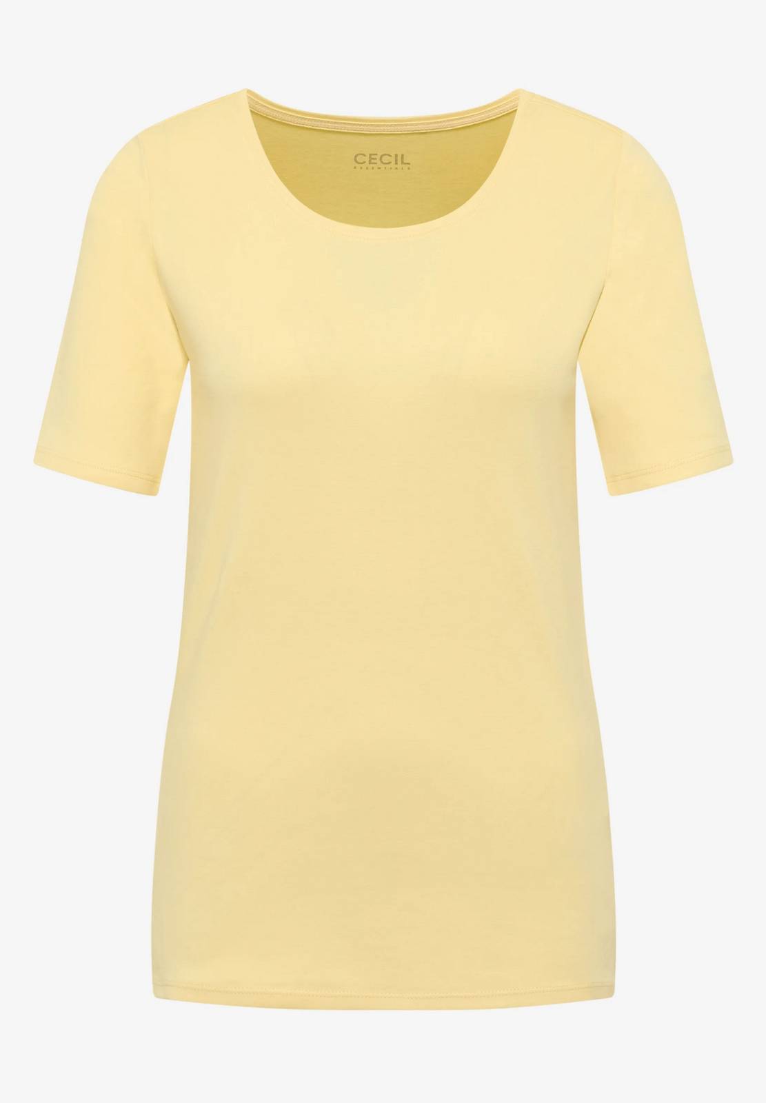 CECIL Stil Lena - T-Shirt Damen gelb