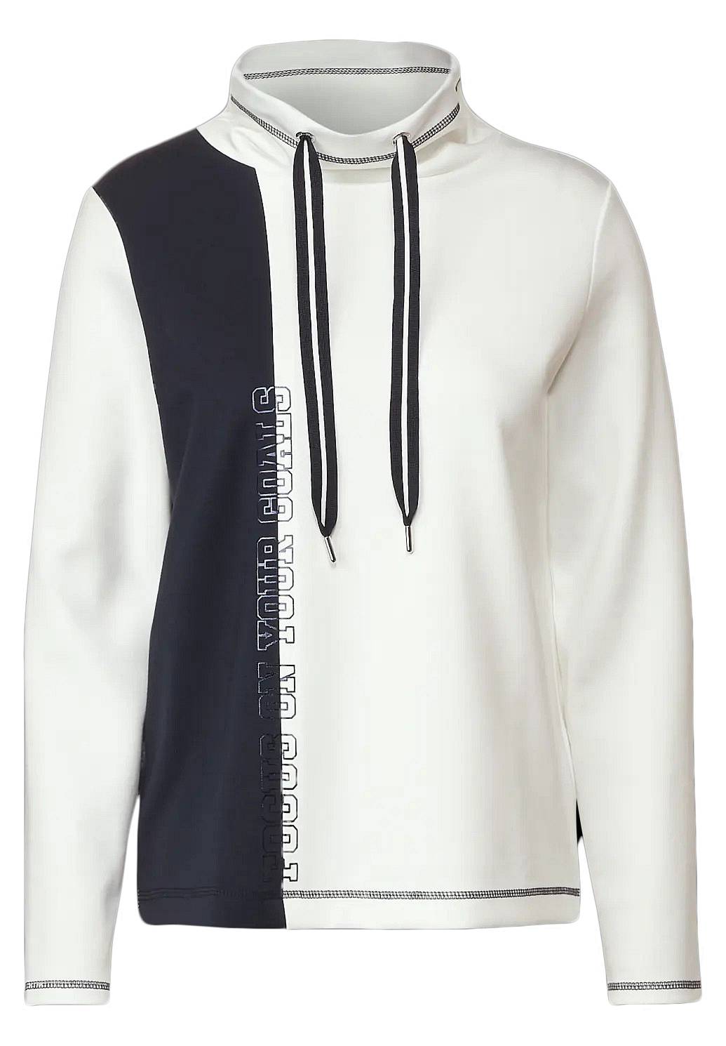 CECIL Sweatshirt coloré Femme bleu