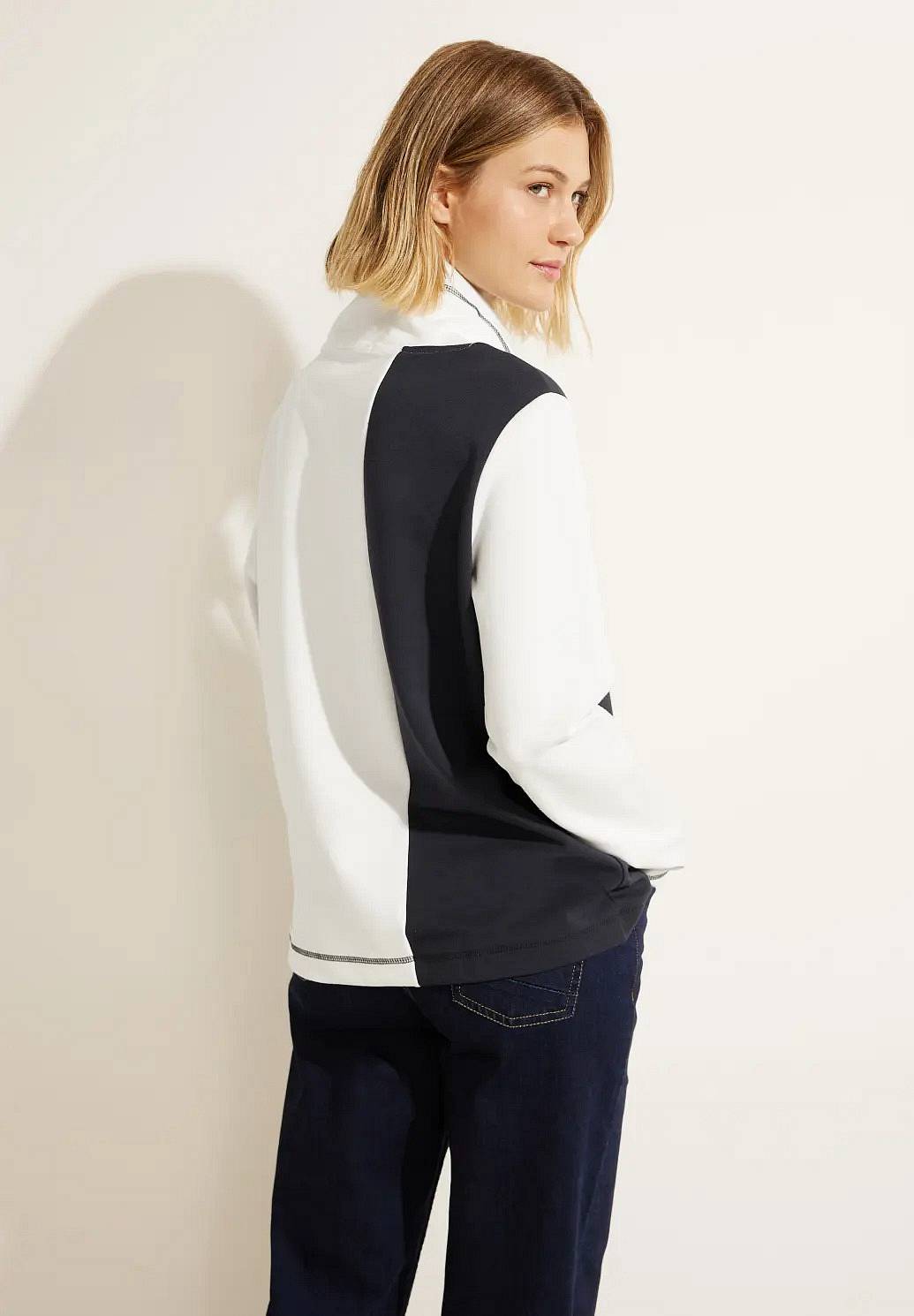 CECIL Sweatshirt coloré Femme bleu Photo 3