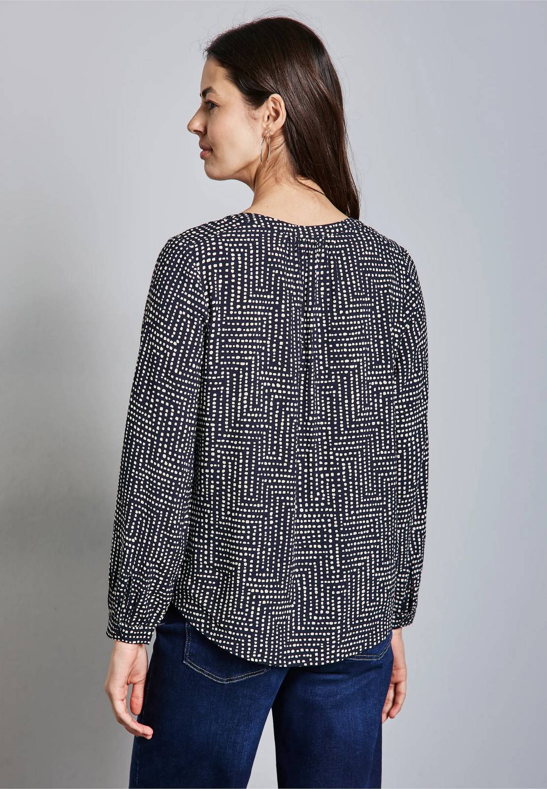 STREET ONE Tunic Blouse Woman blue Photo 3