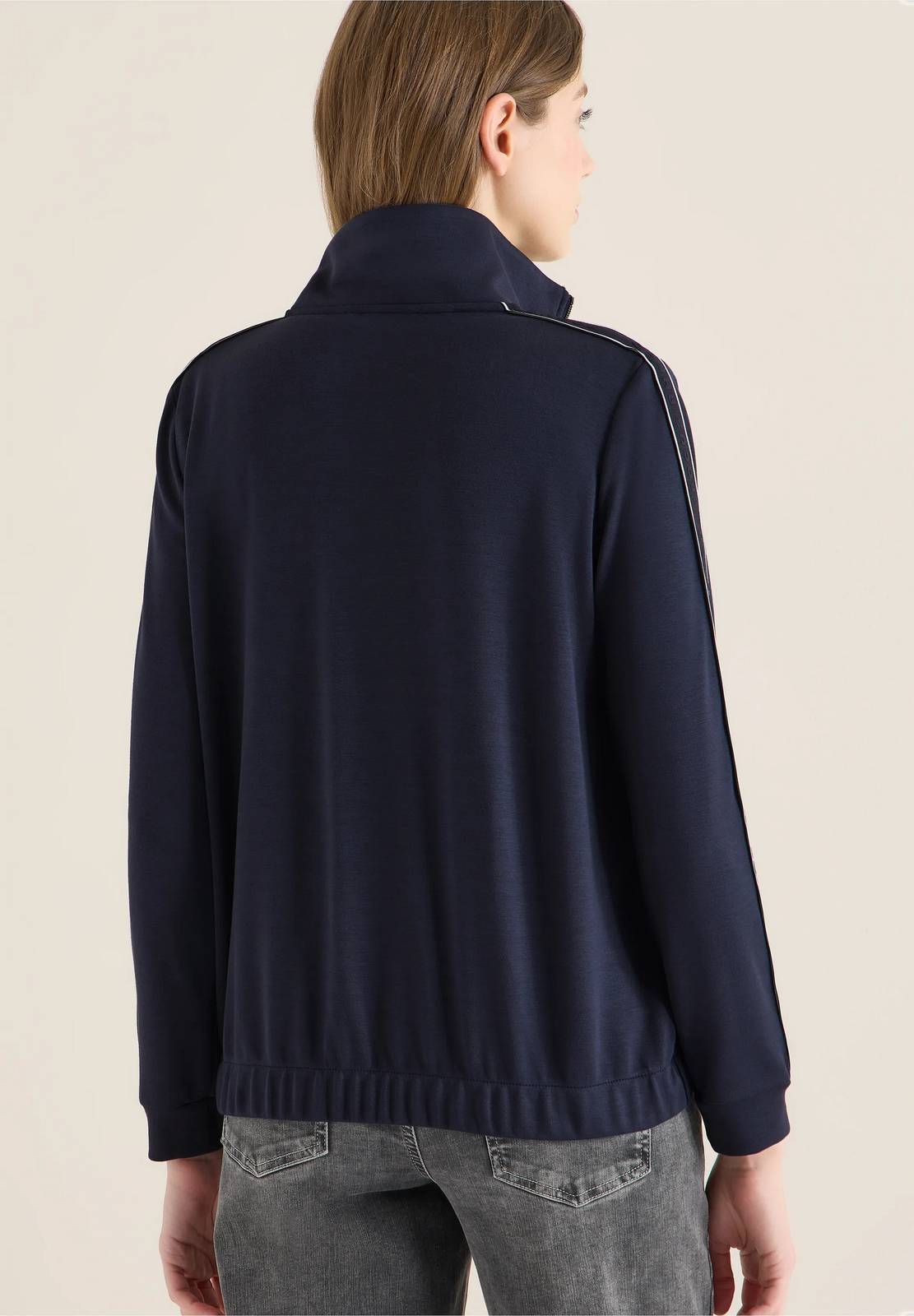 CECIL Veste en t-shirt avec détails en ruban Femme bleu Photo 4
