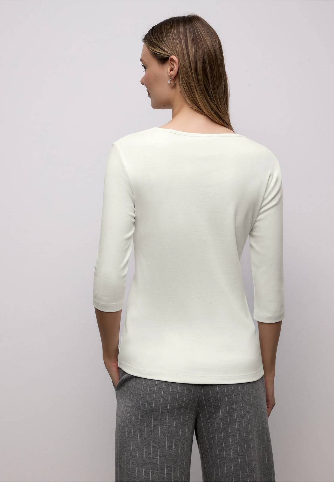 STREET ONE Style Herzausschnitt ada Damen weiß Foto 4