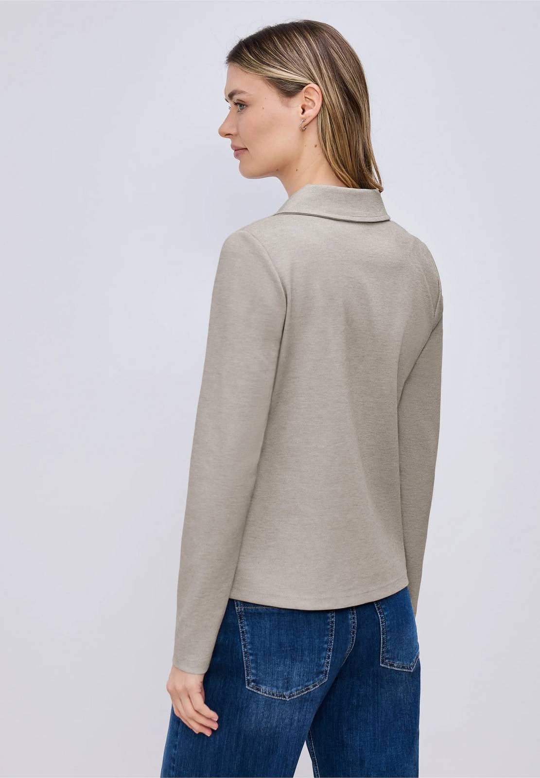 STREET ONE Blazer de base Femme marron Photo 4