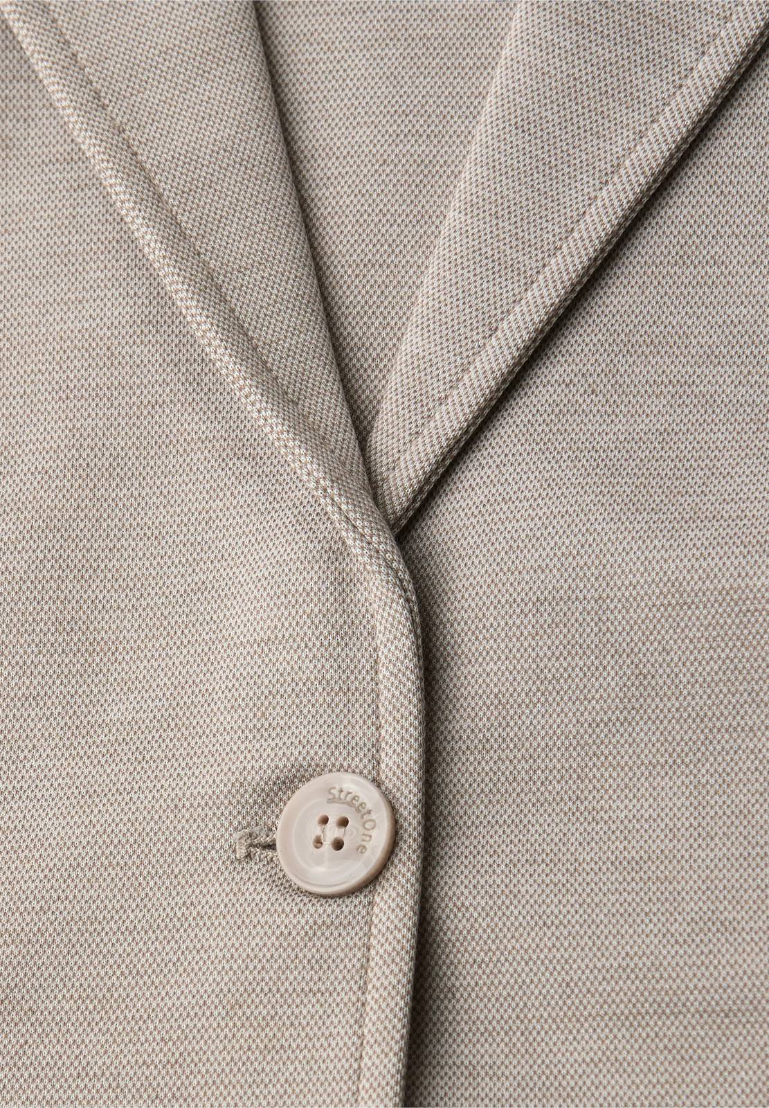 STREET ONE Blazer de base Femme marron Photo 3