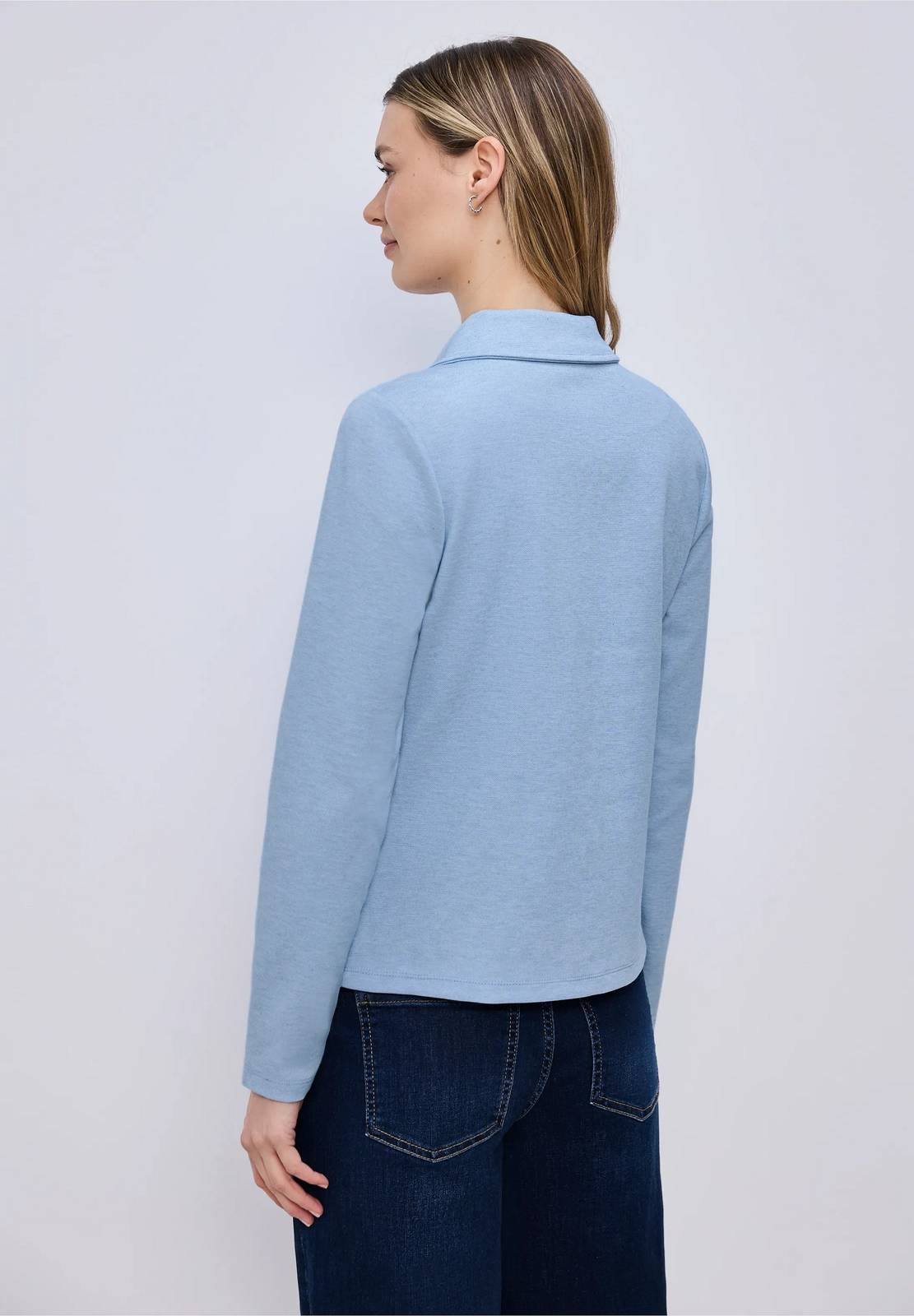 STREET ONE Blazer de base Femme bleu Photo 4