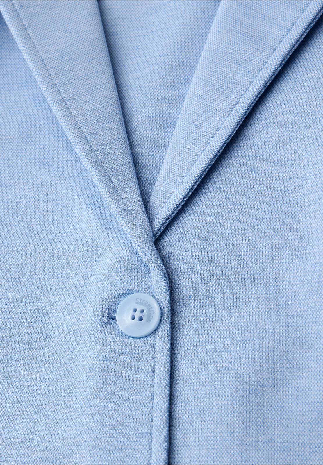 STREET ONE Blazer de base Femme bleu Photo 3