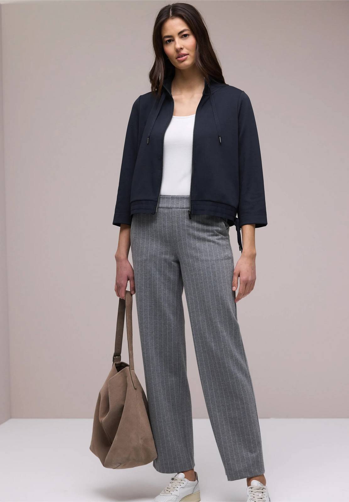 STREET ONE Veste zippée Femme bleu Photo 2