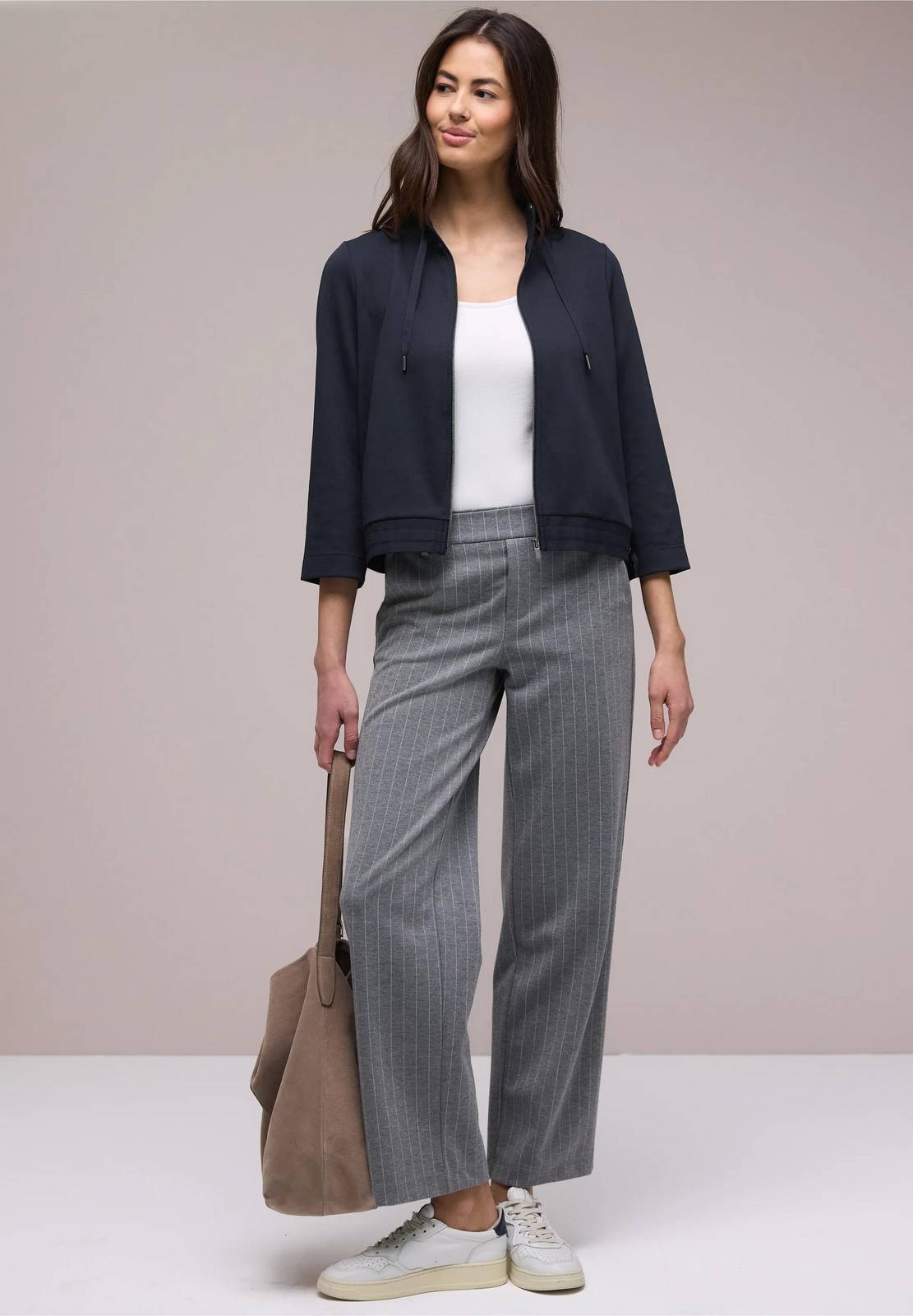 STREET ONE Veste zippée Femme bleu Photo 3