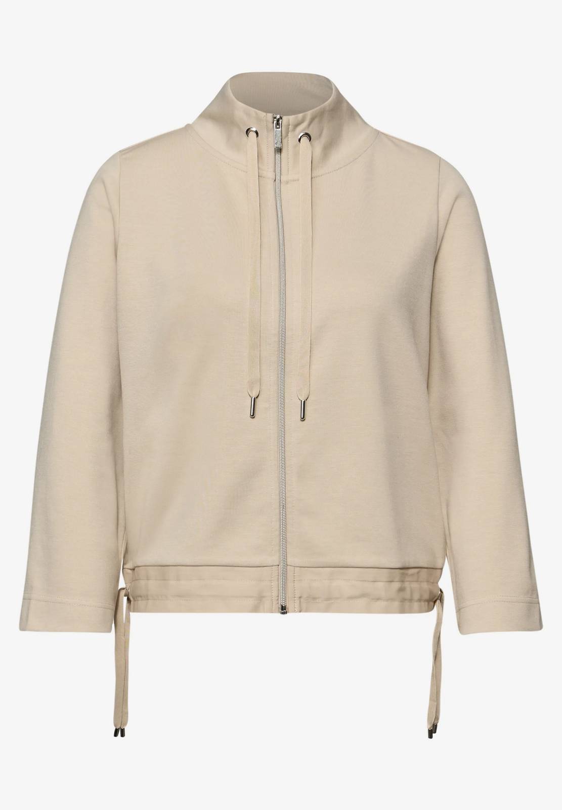 STREET ONE Veste zippée Femme beige