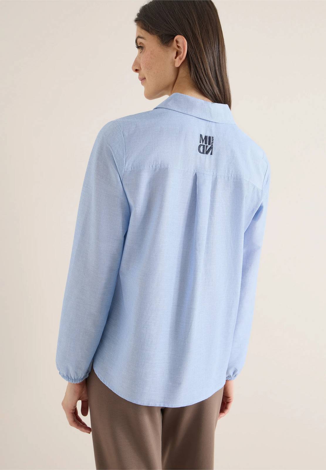 CECIL Chemisier en chambray Femme bleu Photo 4
