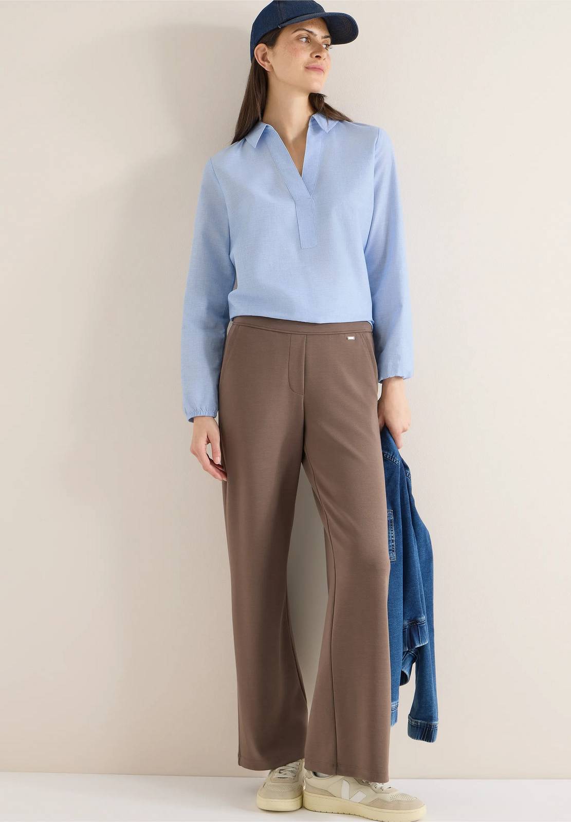 CECIL Chemisier en chambray Femme bleu Photo 5