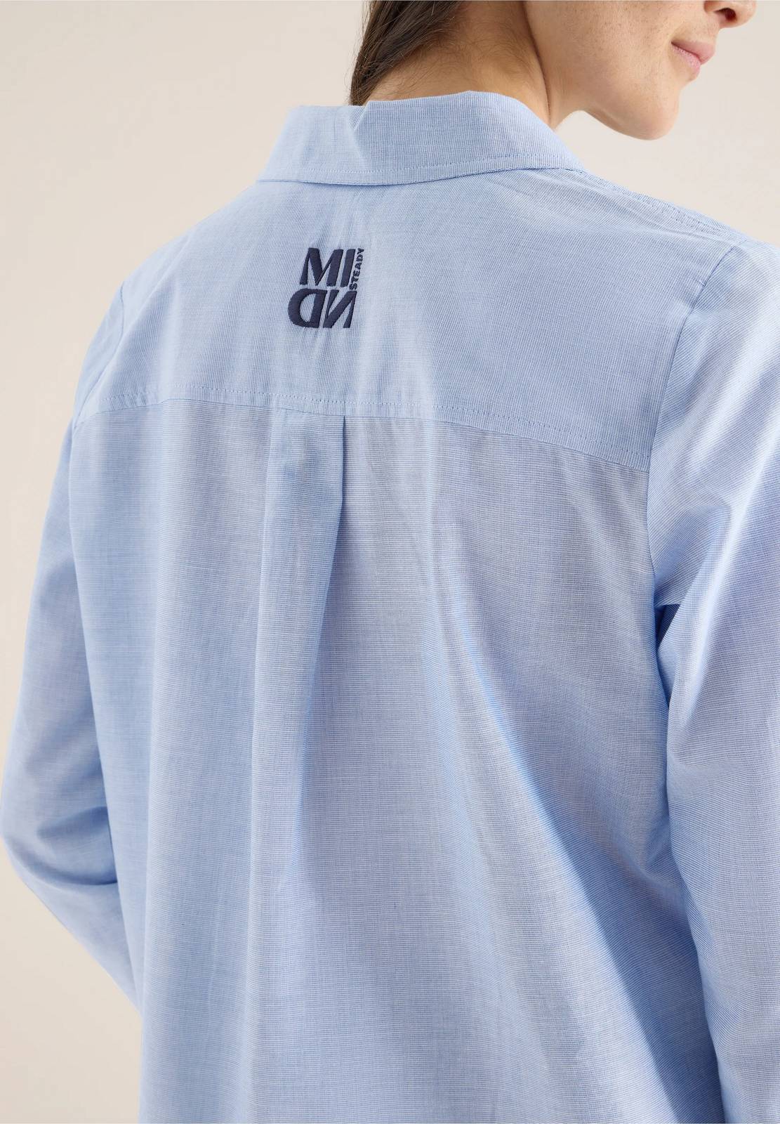 CECIL Chemisier en chambray Femme bleu Photo 3