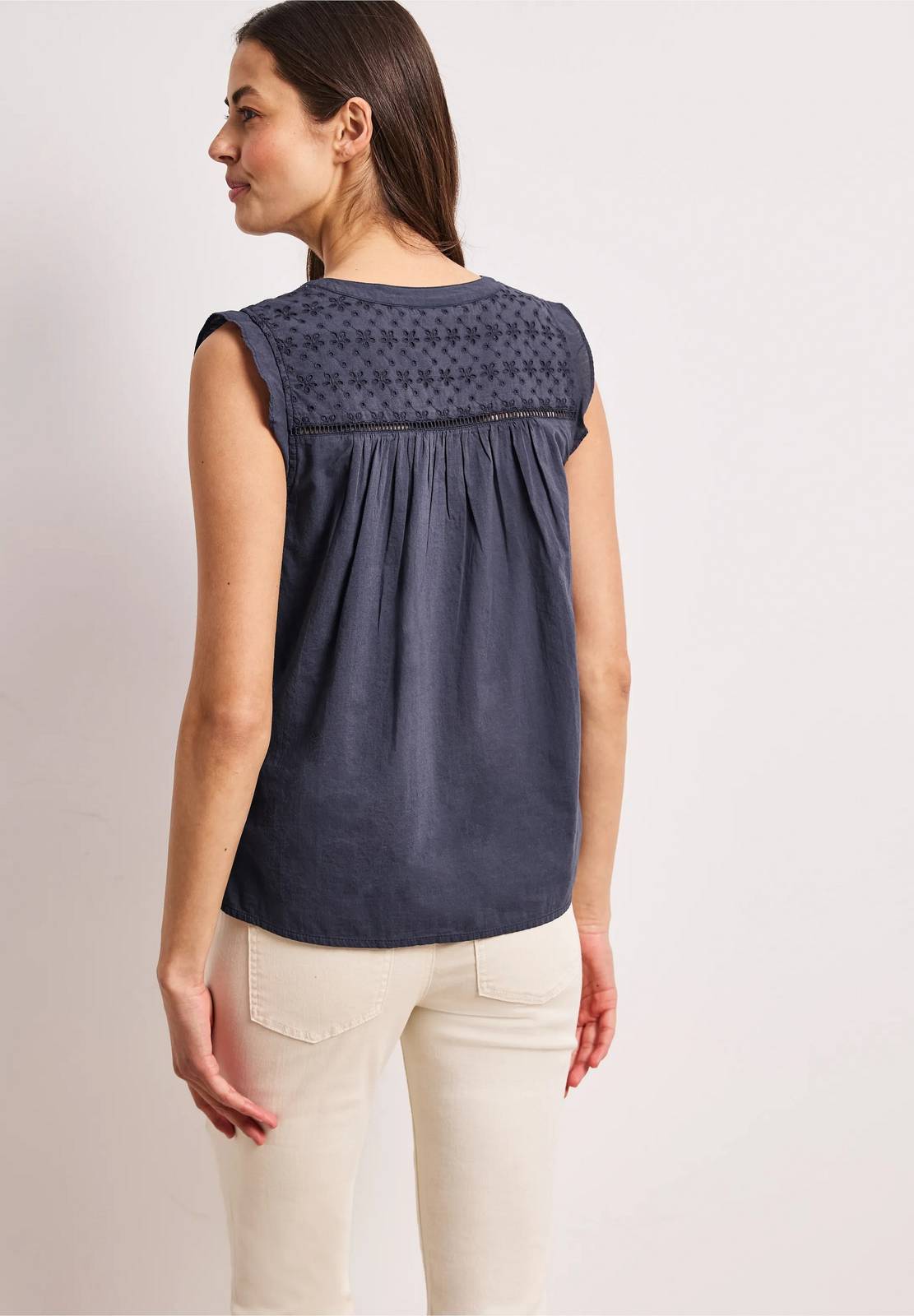 STREET ONE Shiffley Blouse Woman blue Photo 4