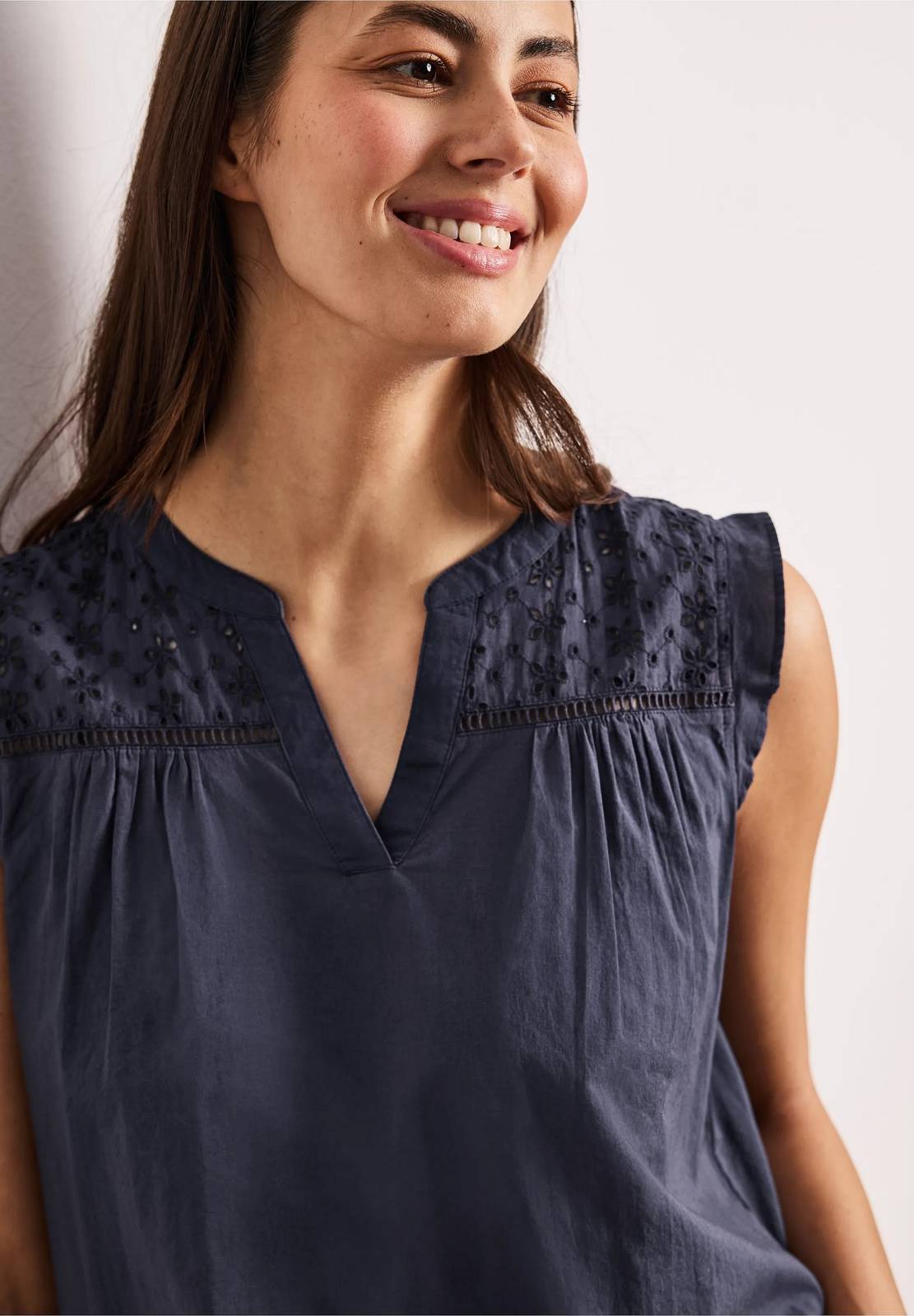 STREET ONE Shiffley Blouse Woman blue Photo 5