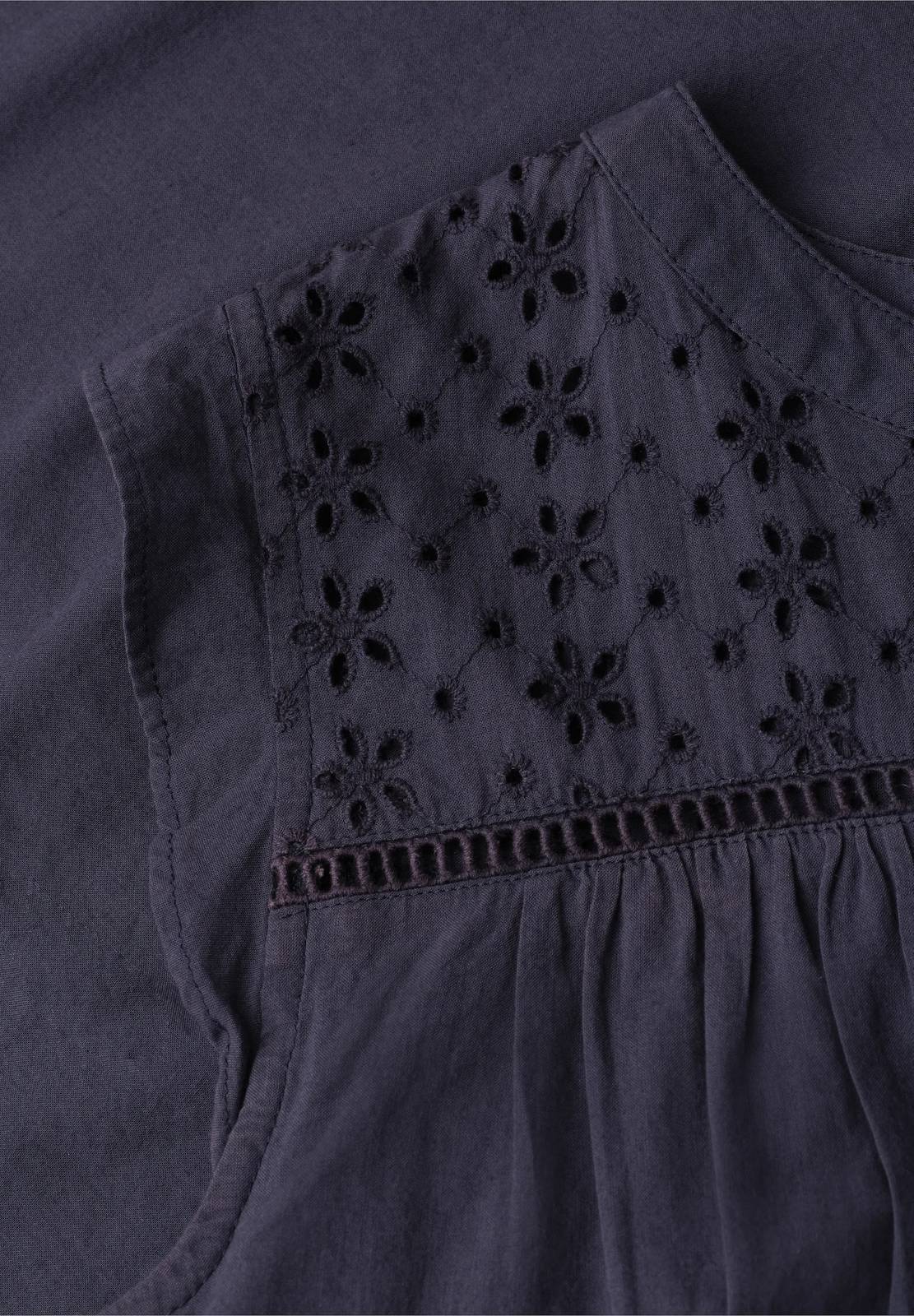 STREET ONE Shiffley Blouse Woman blue Photo 3