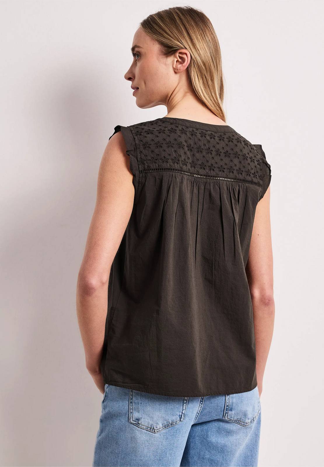 STREET ONE Shiffley Blouse Woman brown Photo 4
