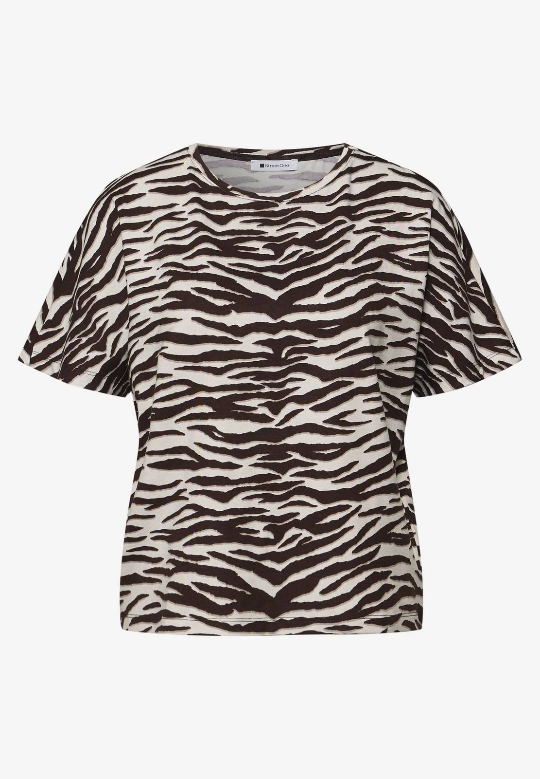 STREET ONE New Stylr Crista bedruckt Damen braun