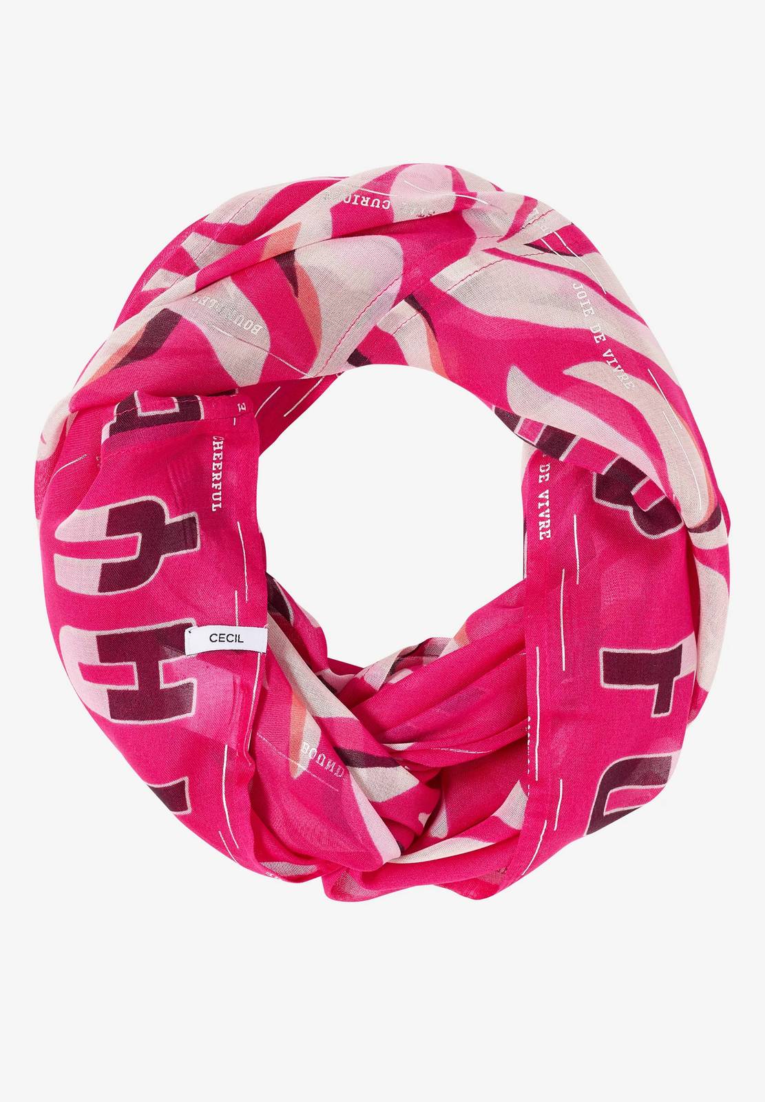 CECIL Boucle d'impression Femme rose