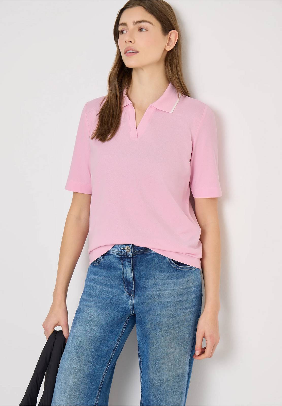CECIL polo Piquet Donna rosa Foto 2