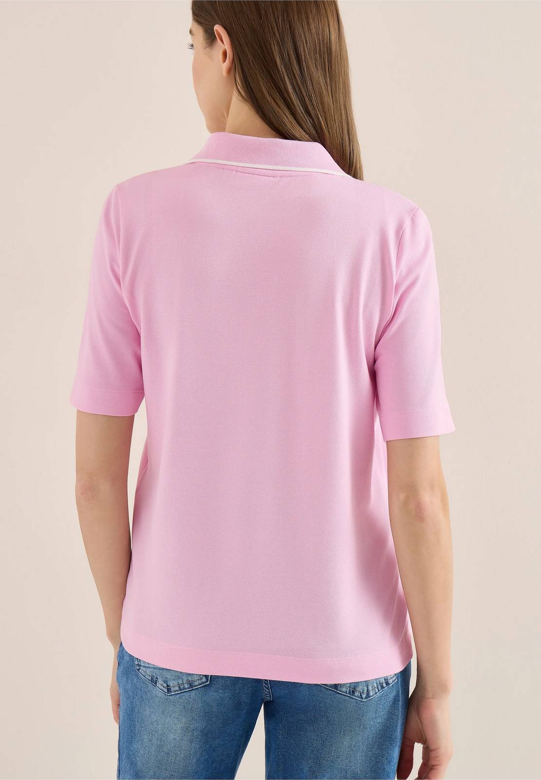 CECIL polo Piquet Donna rosa Foto 4