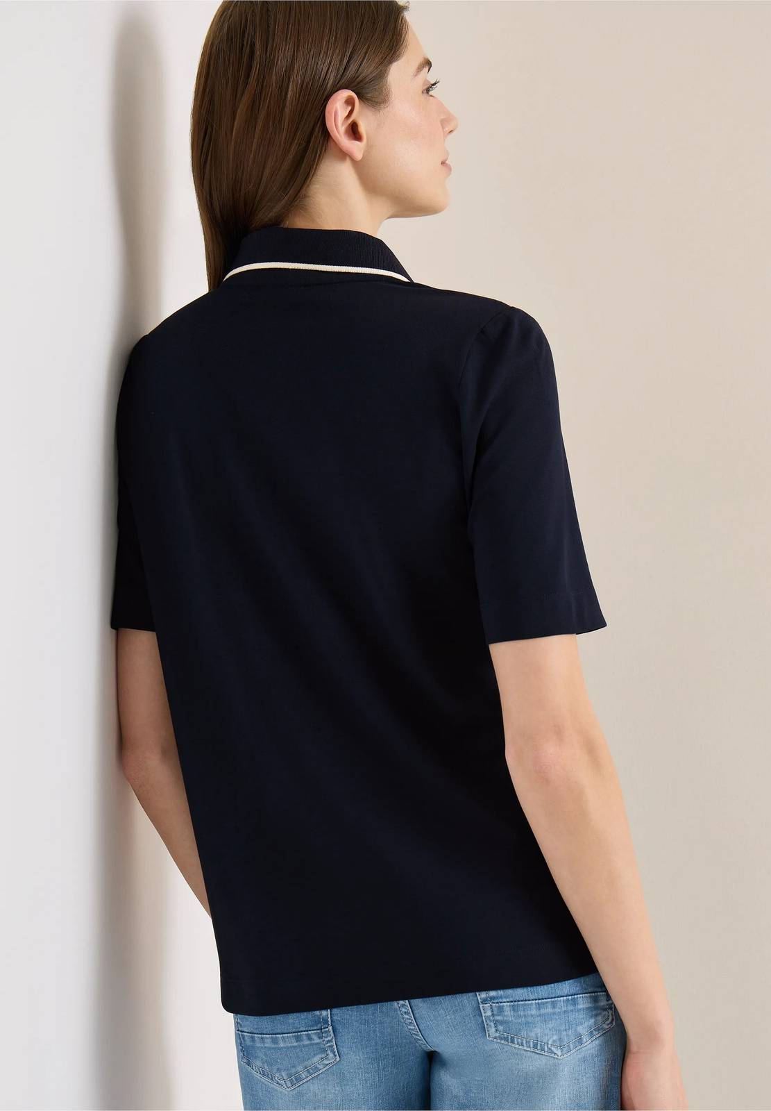 CECIL Piquet polo Femme bleu Photo 4
