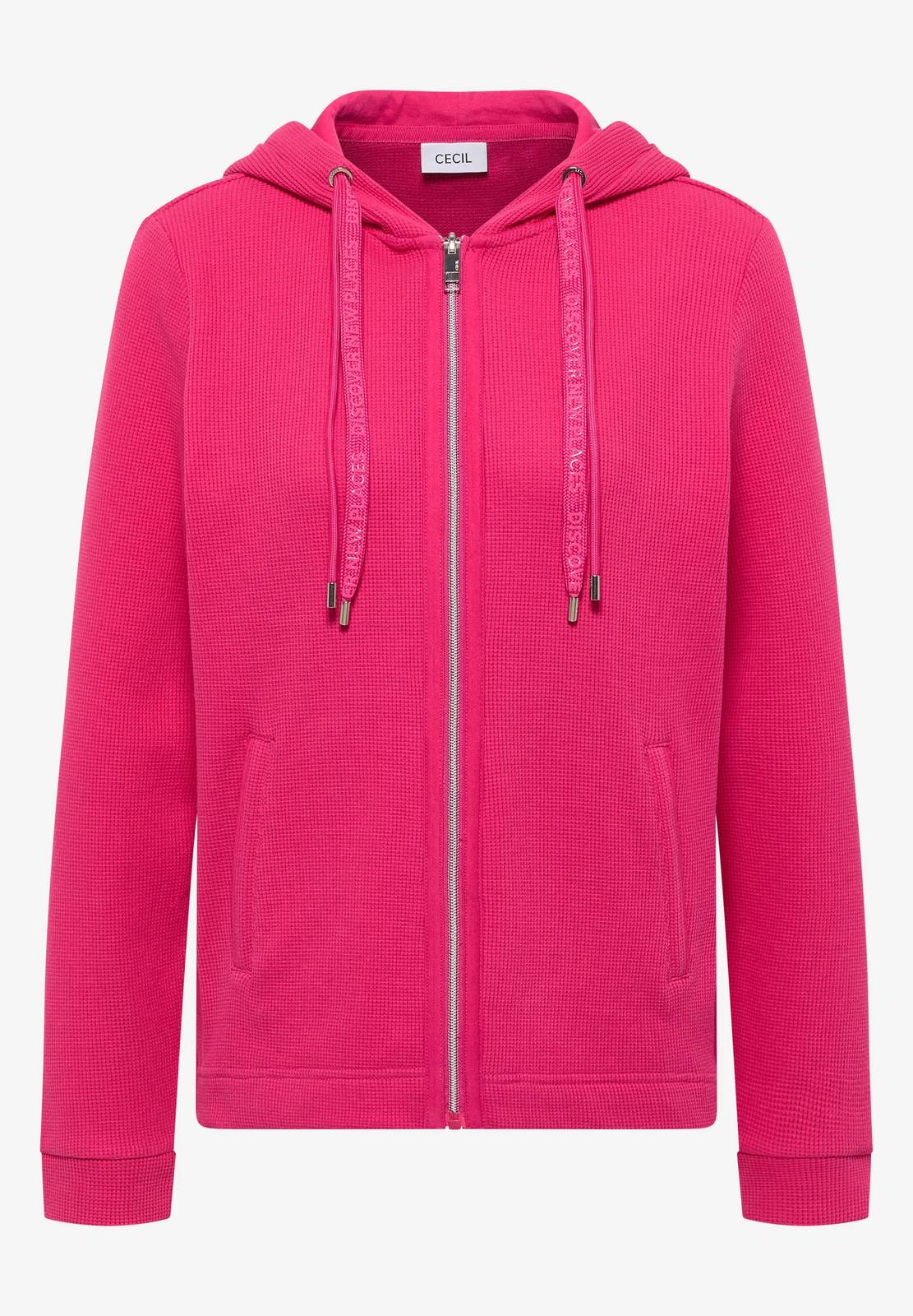 CECIL veste tee solide Femme rose