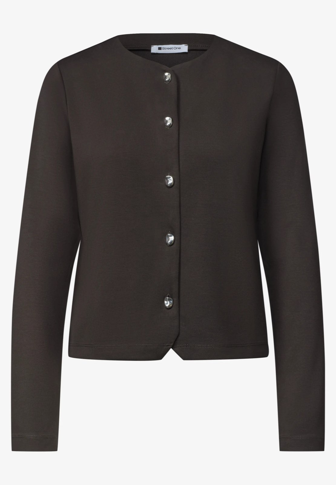 STREET ONE Cardigan court Femme marron