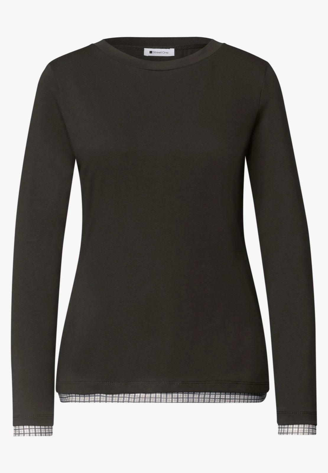 STREET ONE Hemd  Damen braun