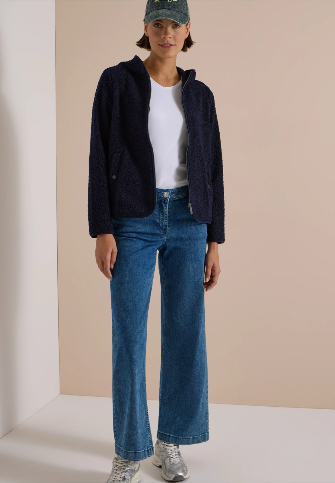 CECIL Veste Teddy Femme bleu Photo 4