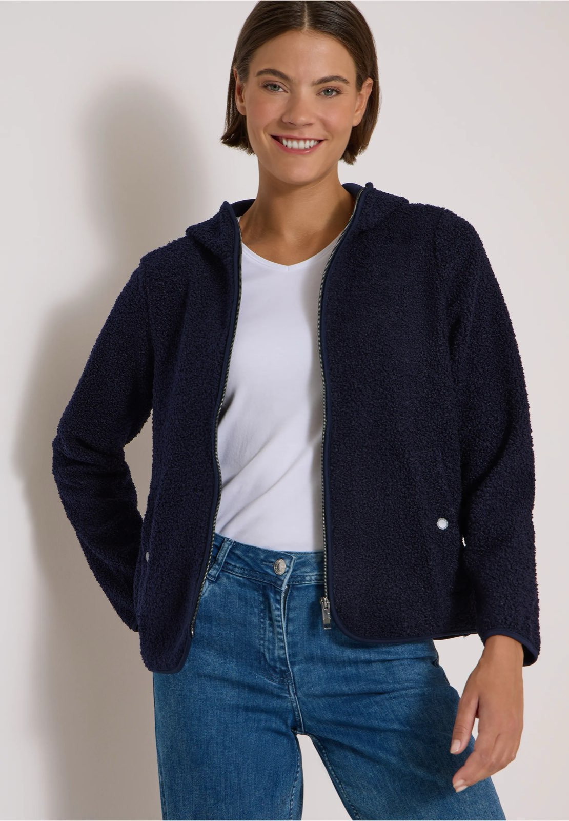 CECIL Veste Teddy Femme bleu Photo 6