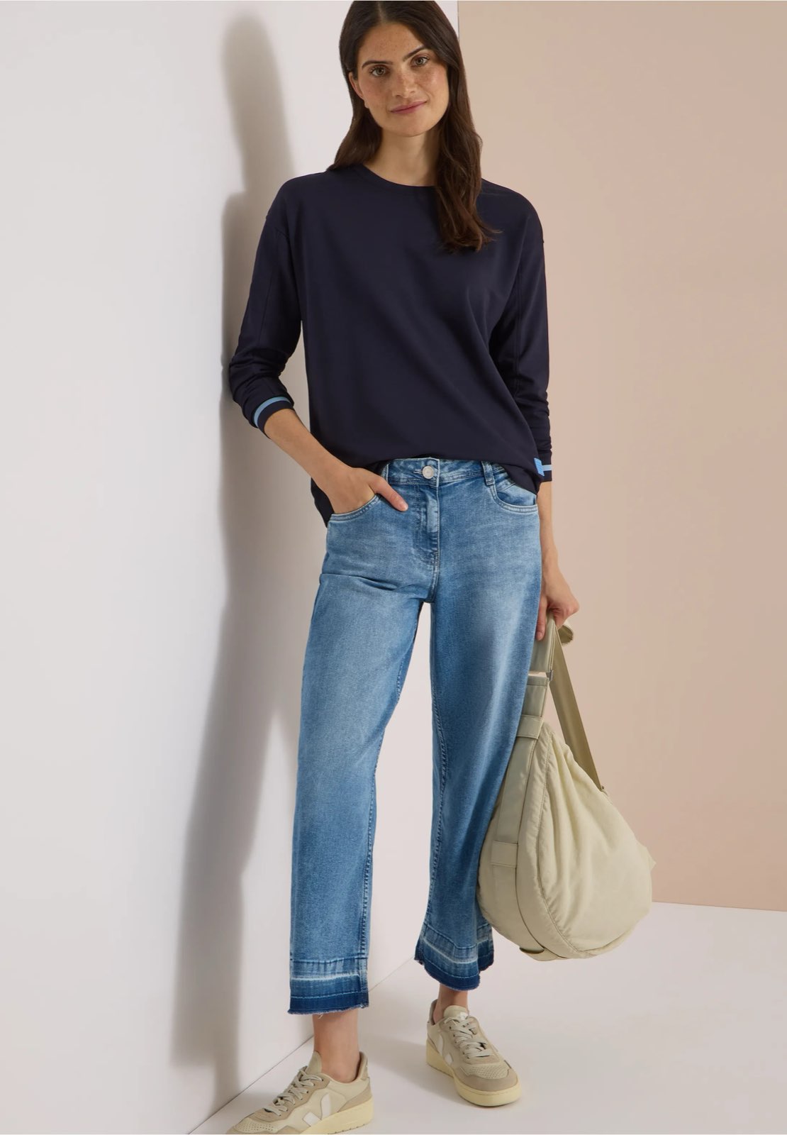 CECIL Chemise à poignets larges Femme bleu Photo 7