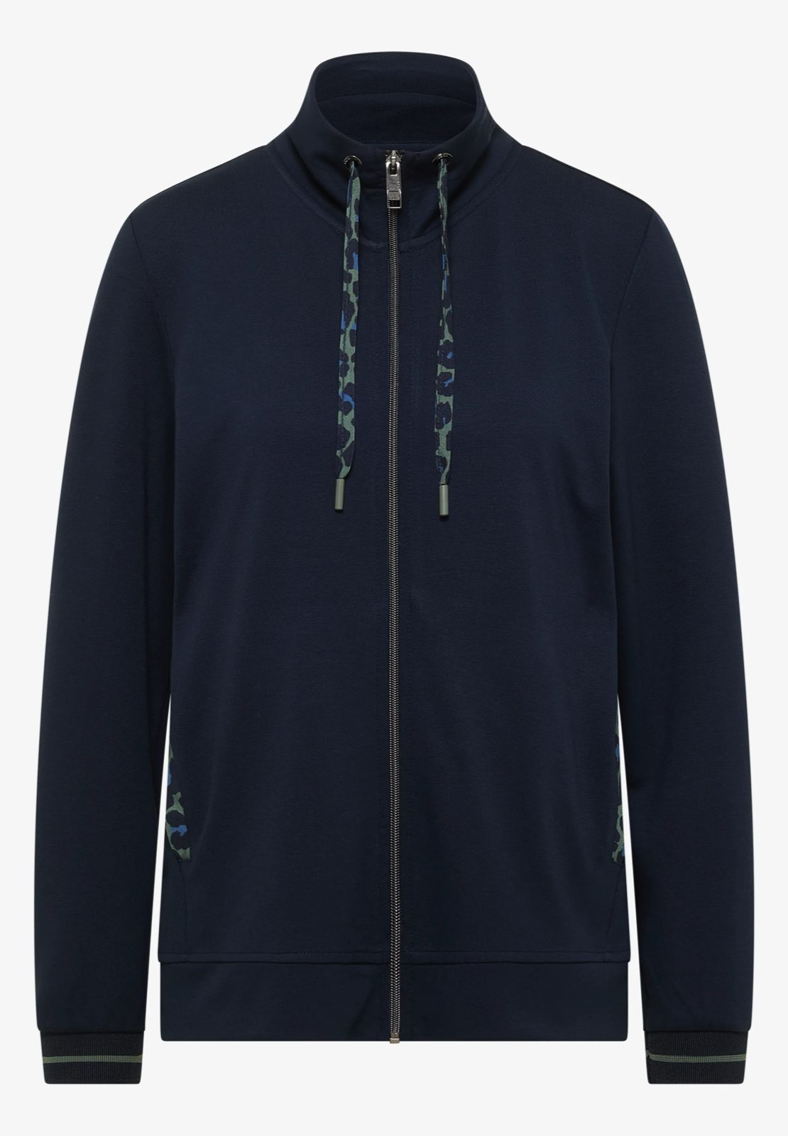 CECIL veste à col montant Femme bleu
