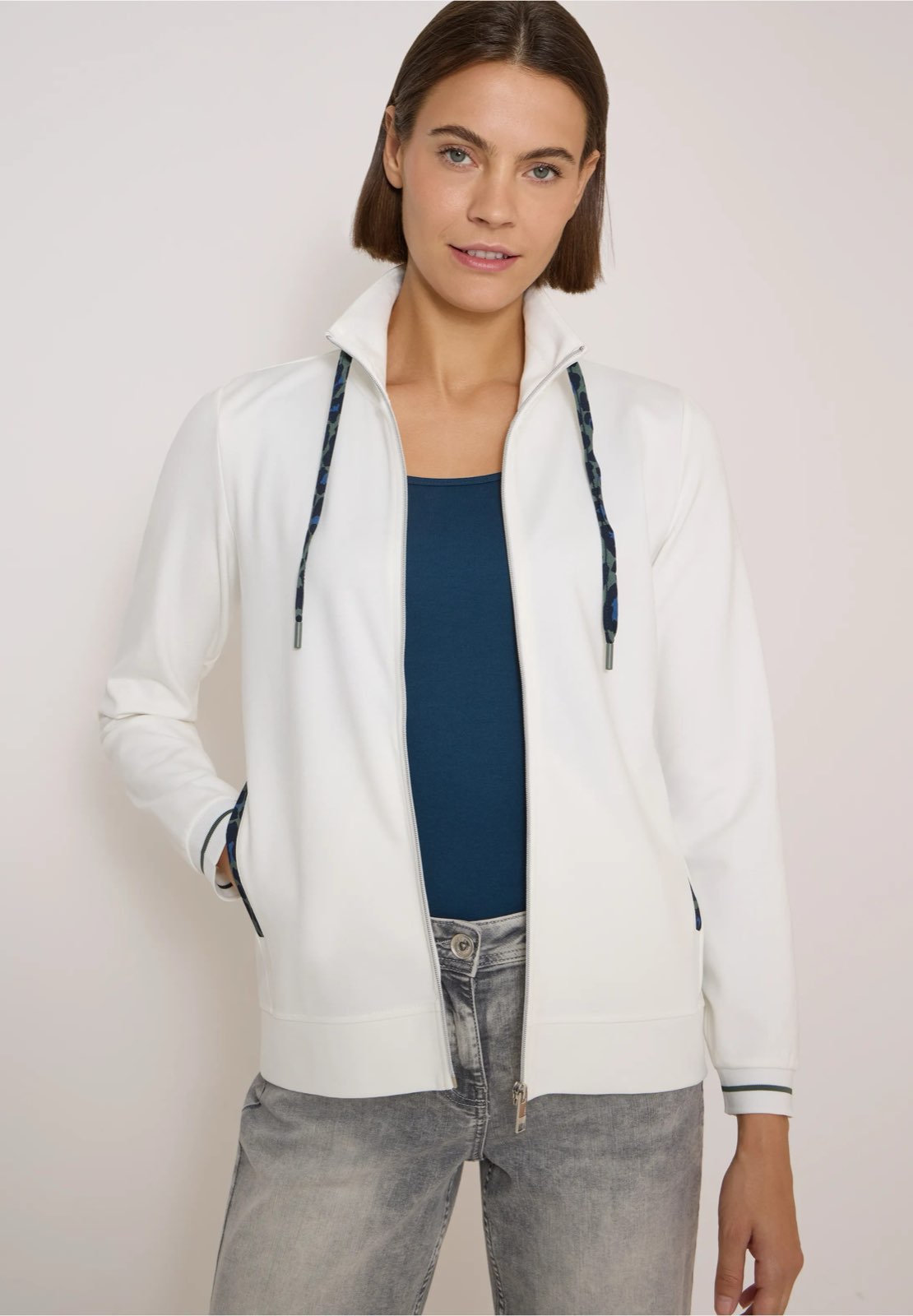 CECIL veste à col montant Femme blanc Photo 6