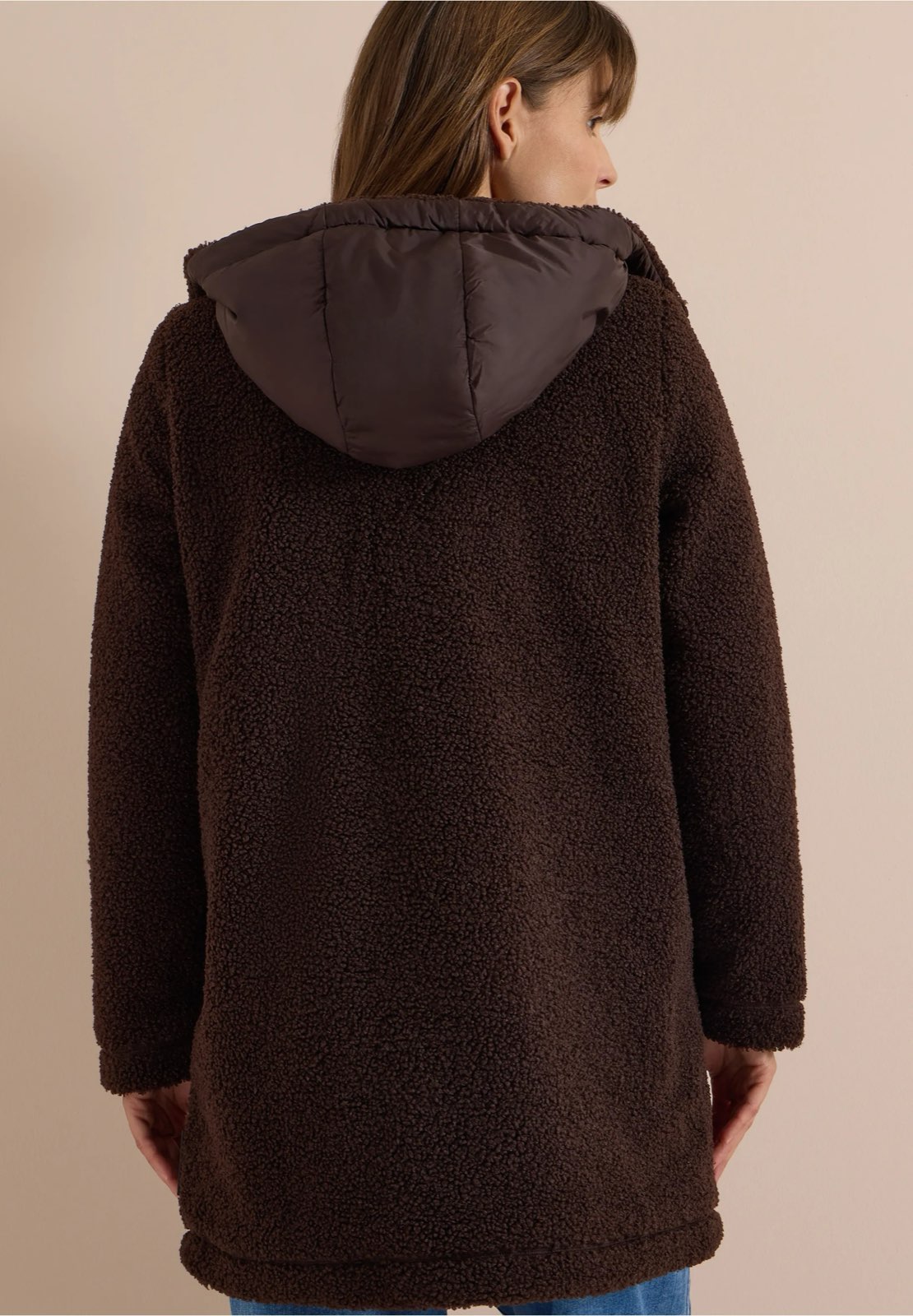 CECIL Manteau Teddy Matmix Femme marron Photo 3