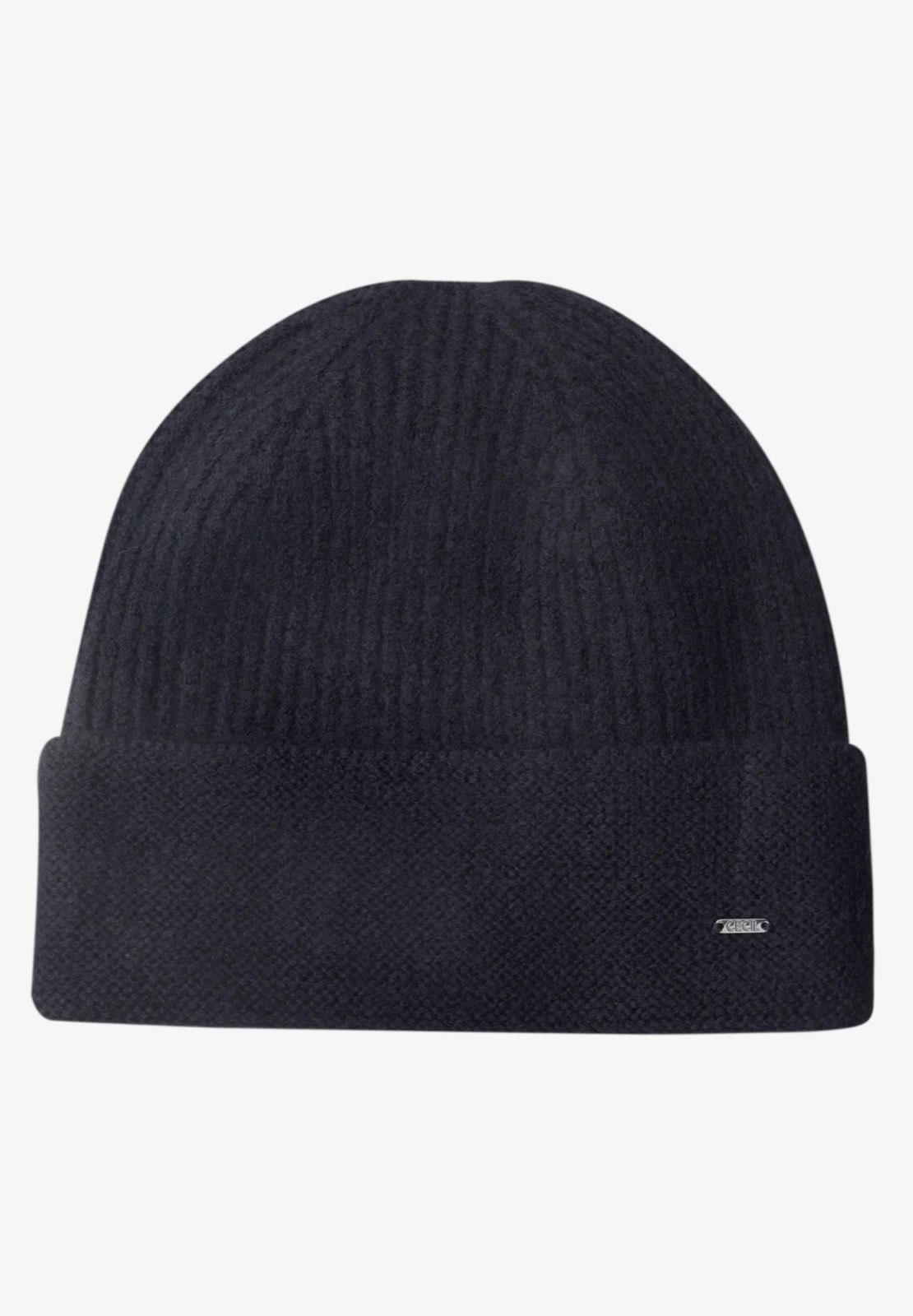CECIL Bonnet en tricot chiné Femme bleu