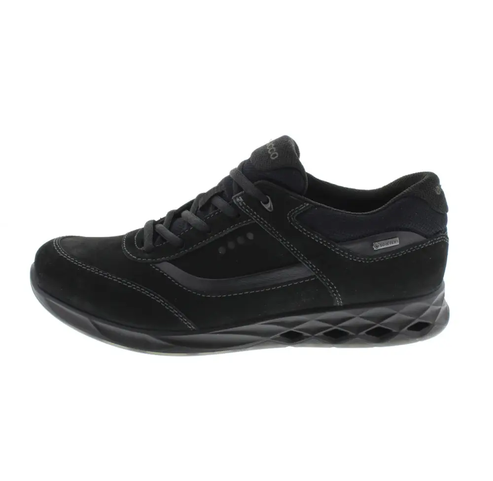 ECCO wayfly black Shoes laced up man 